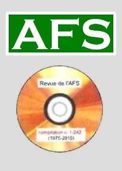 CD-ROM des n° 1 à 248 de la revue de l'AFS