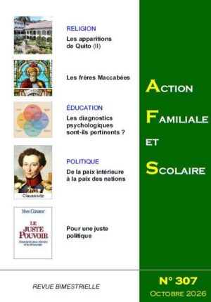 Revue n° 307 - Octobre 2026